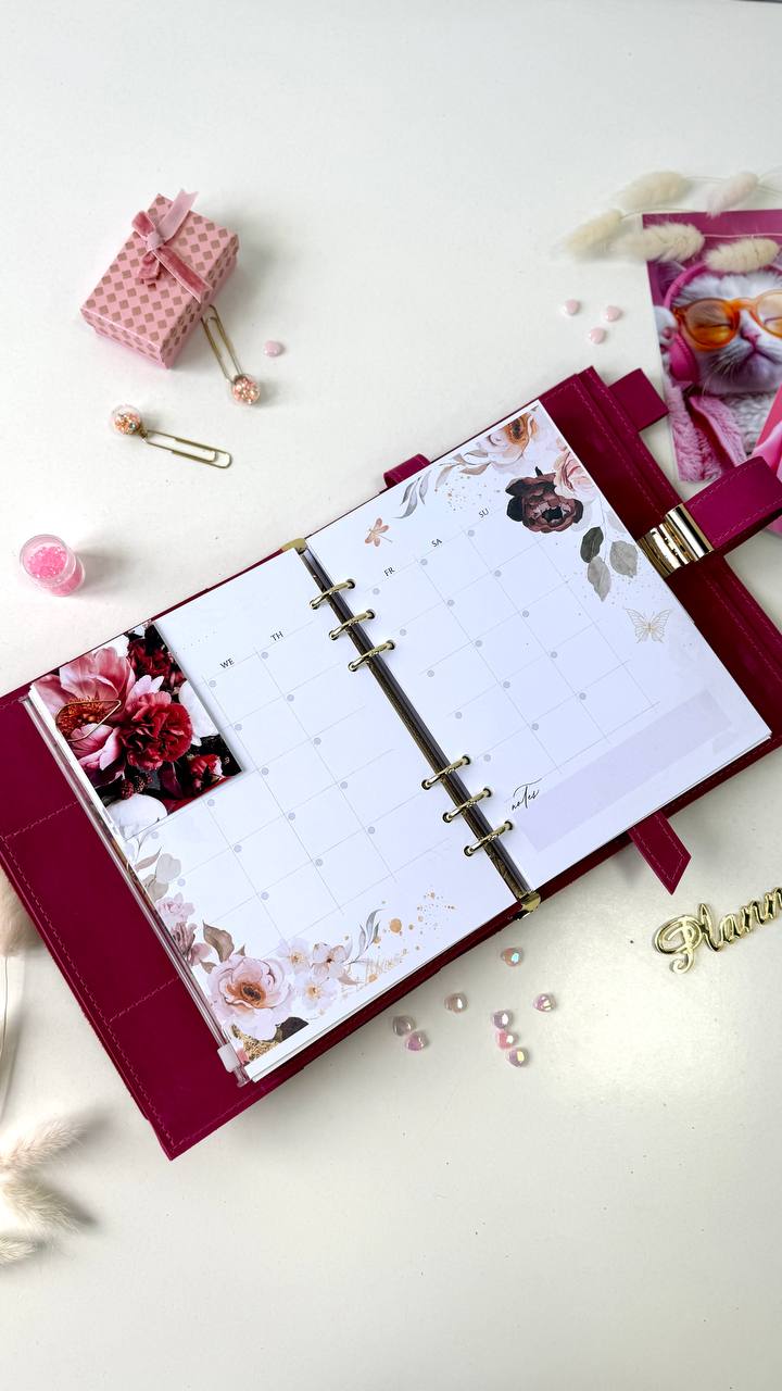 Leather Planner notebook cover A5, Leather Bullet Journal,Leather Sketchbook,Executive Leather Planner,Handmade Leather crazy horse.