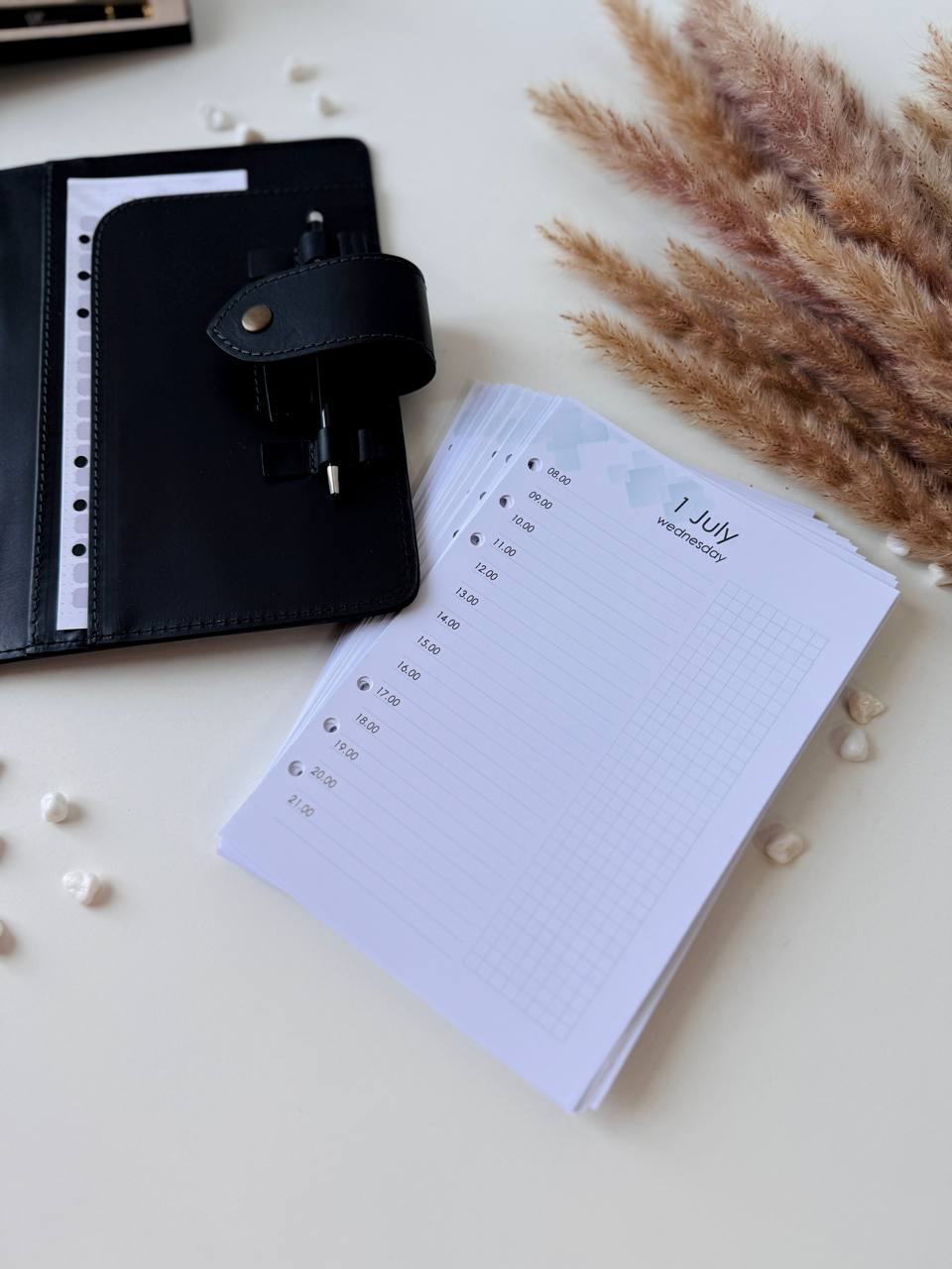 All-in-One Planning System: Daily Planner, Budget & Schedule Inserts. Dated 2026 planner. Gift for him. Gift for boss. Gift for father.