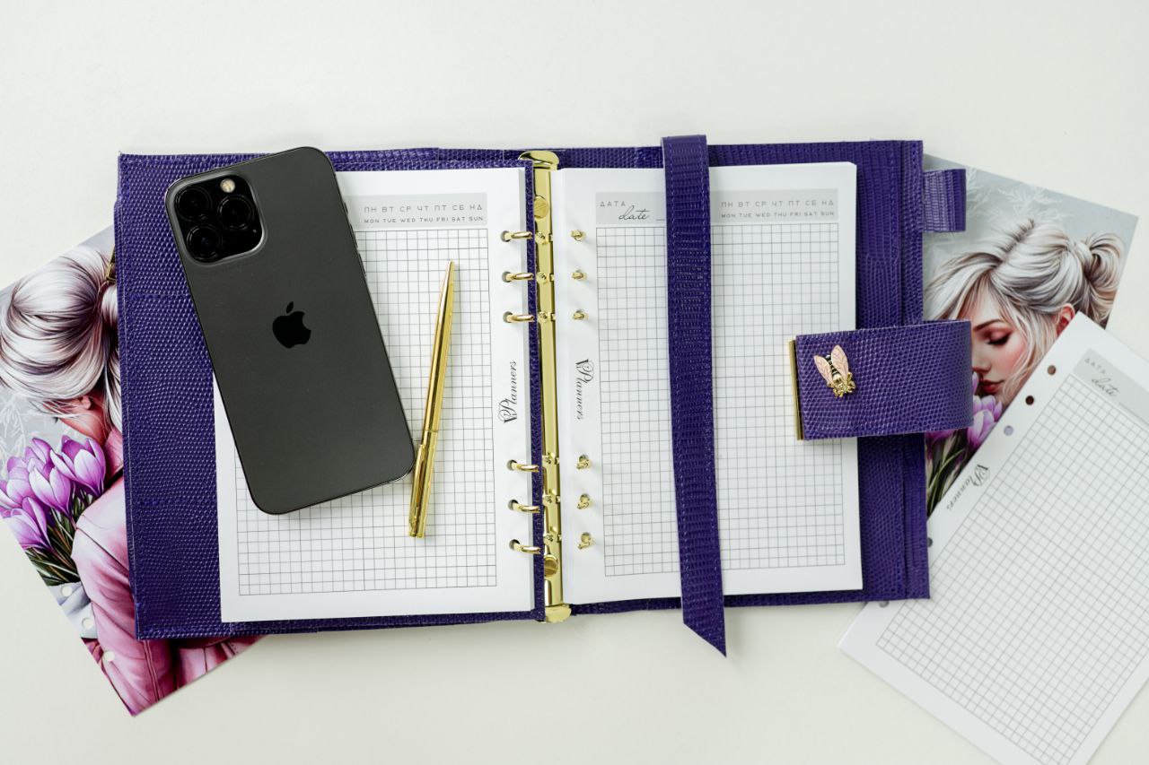 Cyprus, Limassol. Natural Italian Leather Planner A5, Ringbuch a5, Leather template, A5 ring binder,Binder a5,Leather wallet template,Binder wallet.