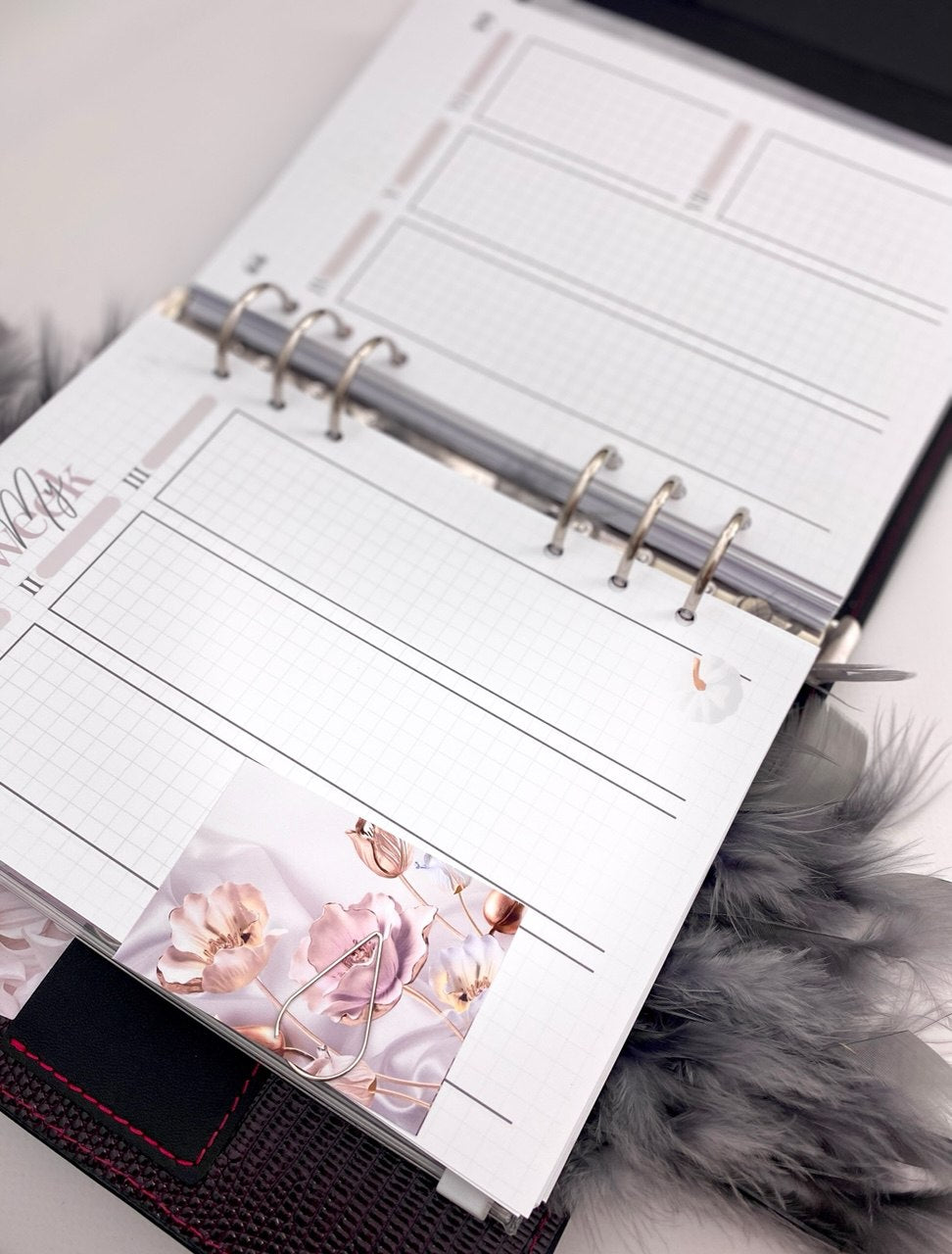 Cyprus,  Limassol. Italian Leather Planner A5, gift for her, perfect planner, Ring Planner Agenda A5 Six Ring Planner and Ring Personal Planner.