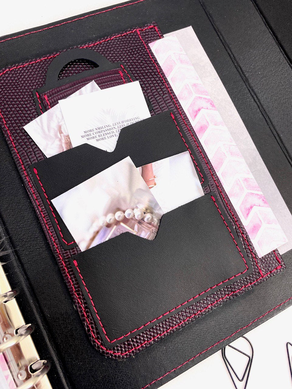 Cyprus,  Limassol. Italian Leather Planner A5, gift for her, perfect planner, Ring Planner Agenda A5 Six Ring Planner and Ring Personal Planner.