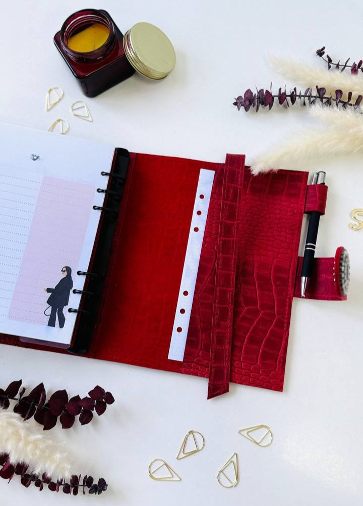 Leather planner A5