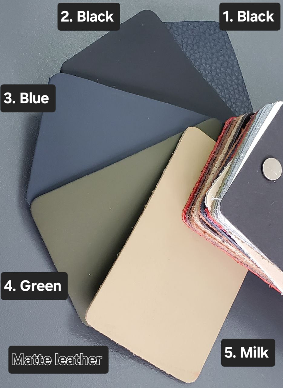 Midnight Luxe: Black & Gold A5 Leather Binder