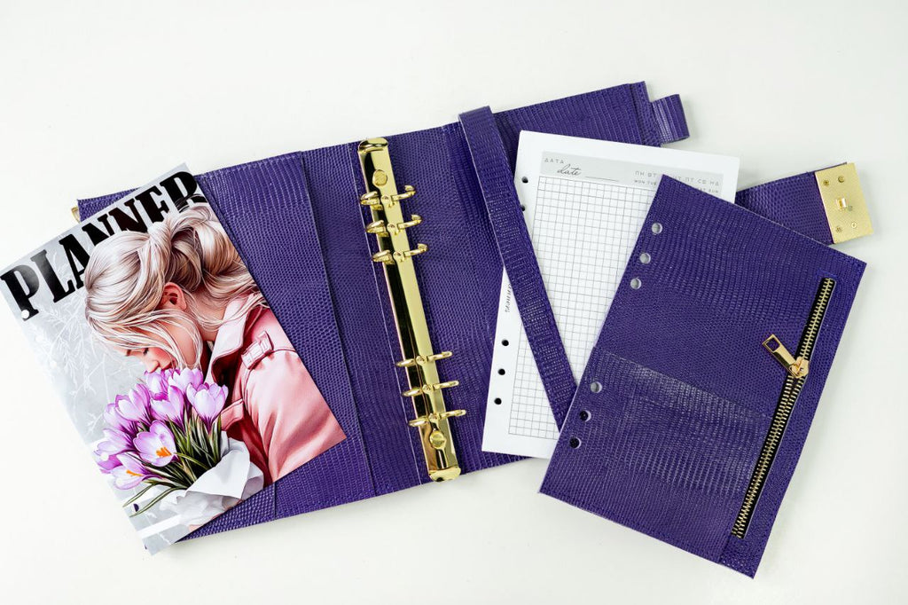 Cyprus, Limassol. Natural Italian Leather Planner A5, Ringbuch a5, Leather template, A5 ring binder,Binder a5,Leather wallet template,Binder wallet.