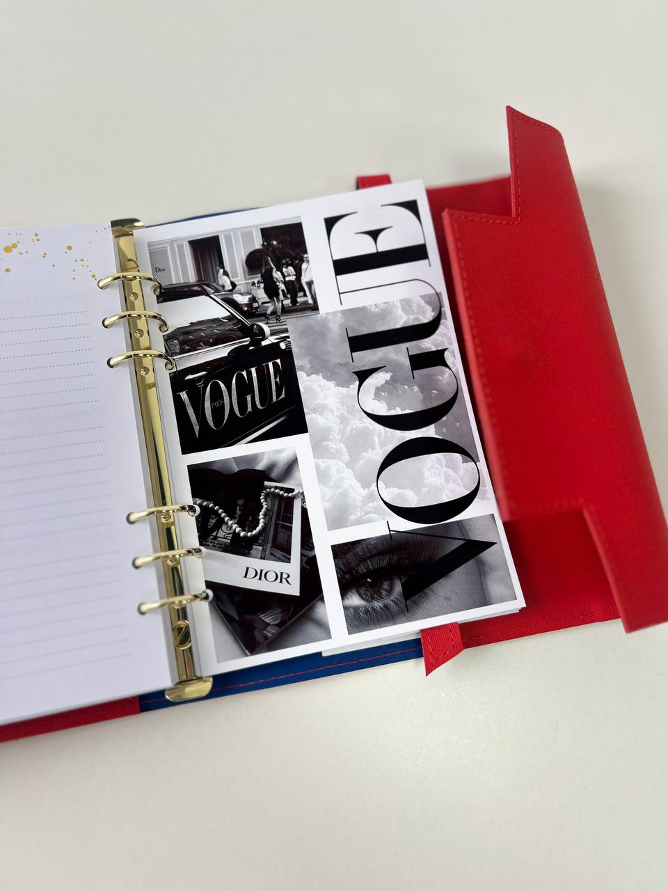 Cyprus, Limassol,  stationery items. Leather notebook cover A5.