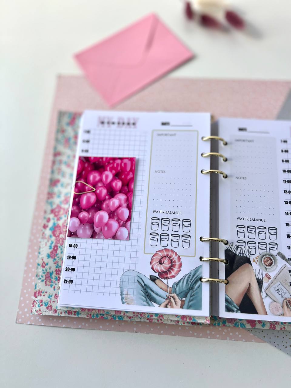 Flowers limited collection A5.