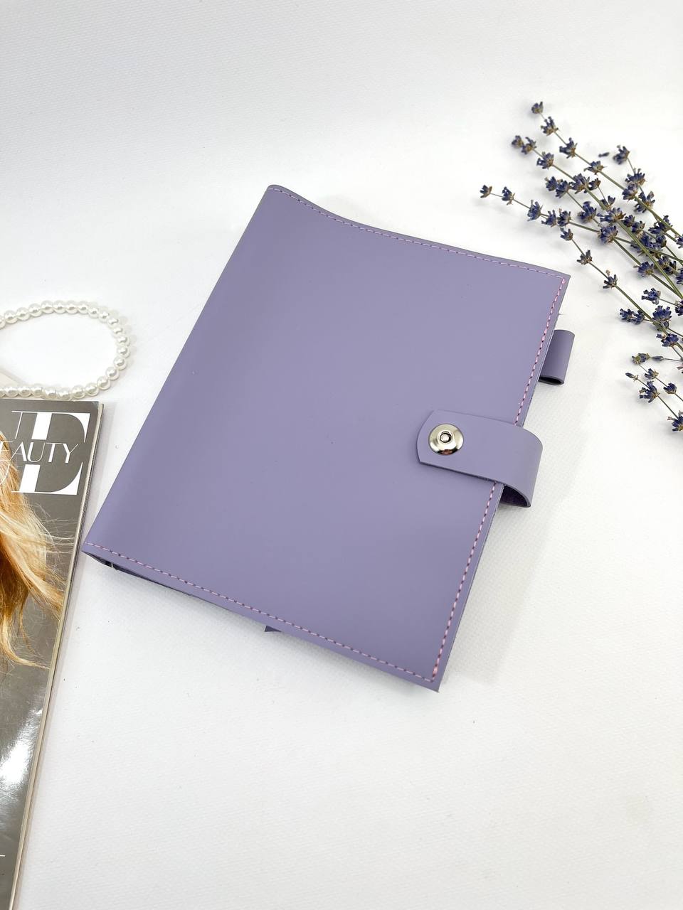 Cyprus, Limassol,  stationery items. Leather notebook cover A5,  classic collection.