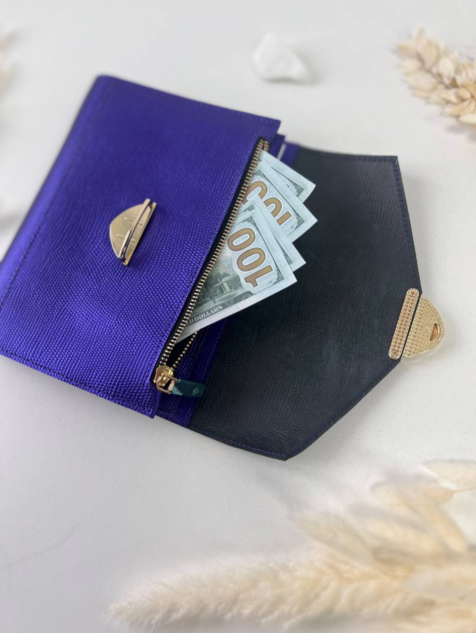 Leather notebook cover A5.