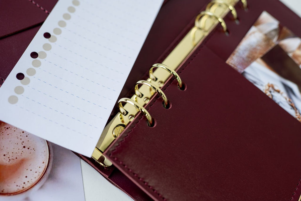 Cyprus, Limassol. Leather cover A5 - for documents A5 and A4 size.