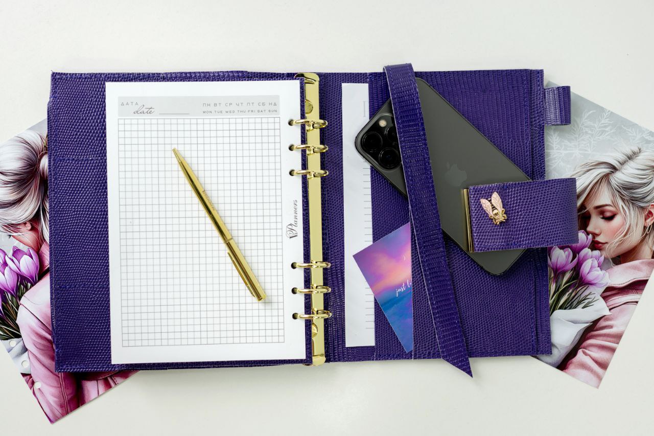 Cyprus, Limassol. Natural Italian Leather Planner A5, Ringbuch a5, Leather template, A5 ring binder,Binder a5,Leather wallet template,Binder wallet.