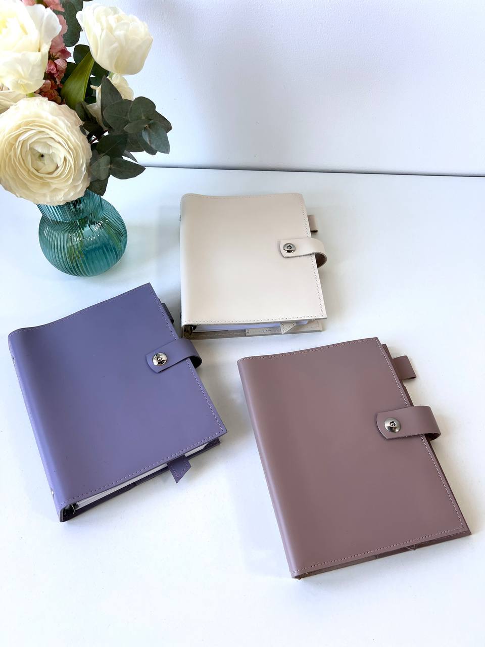 Cyprus, Limassol,  stationery items. Leather notebook cover A5,  classic collection.