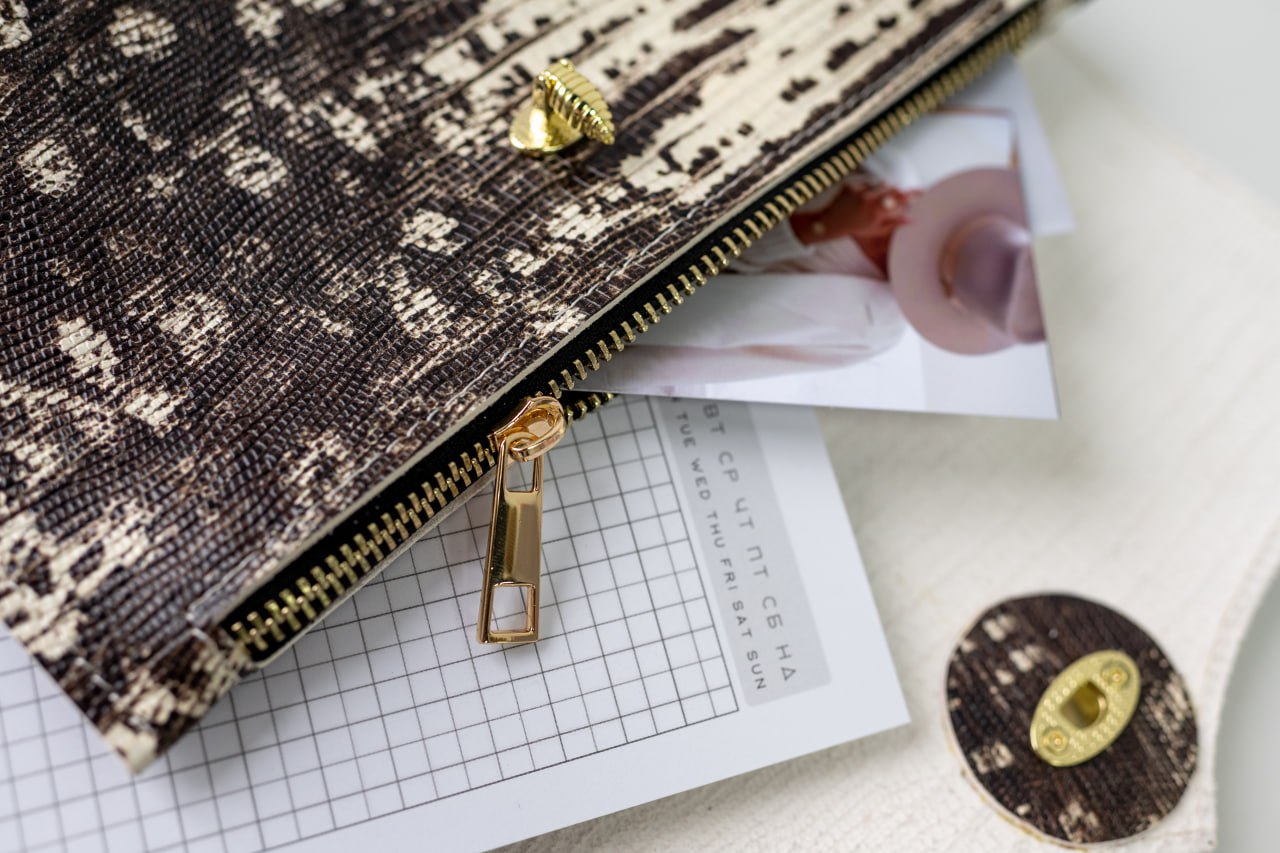 Rare natural Leather notebook cover A5.