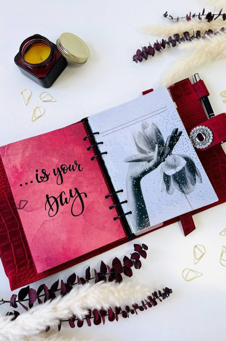 Leather planner A5