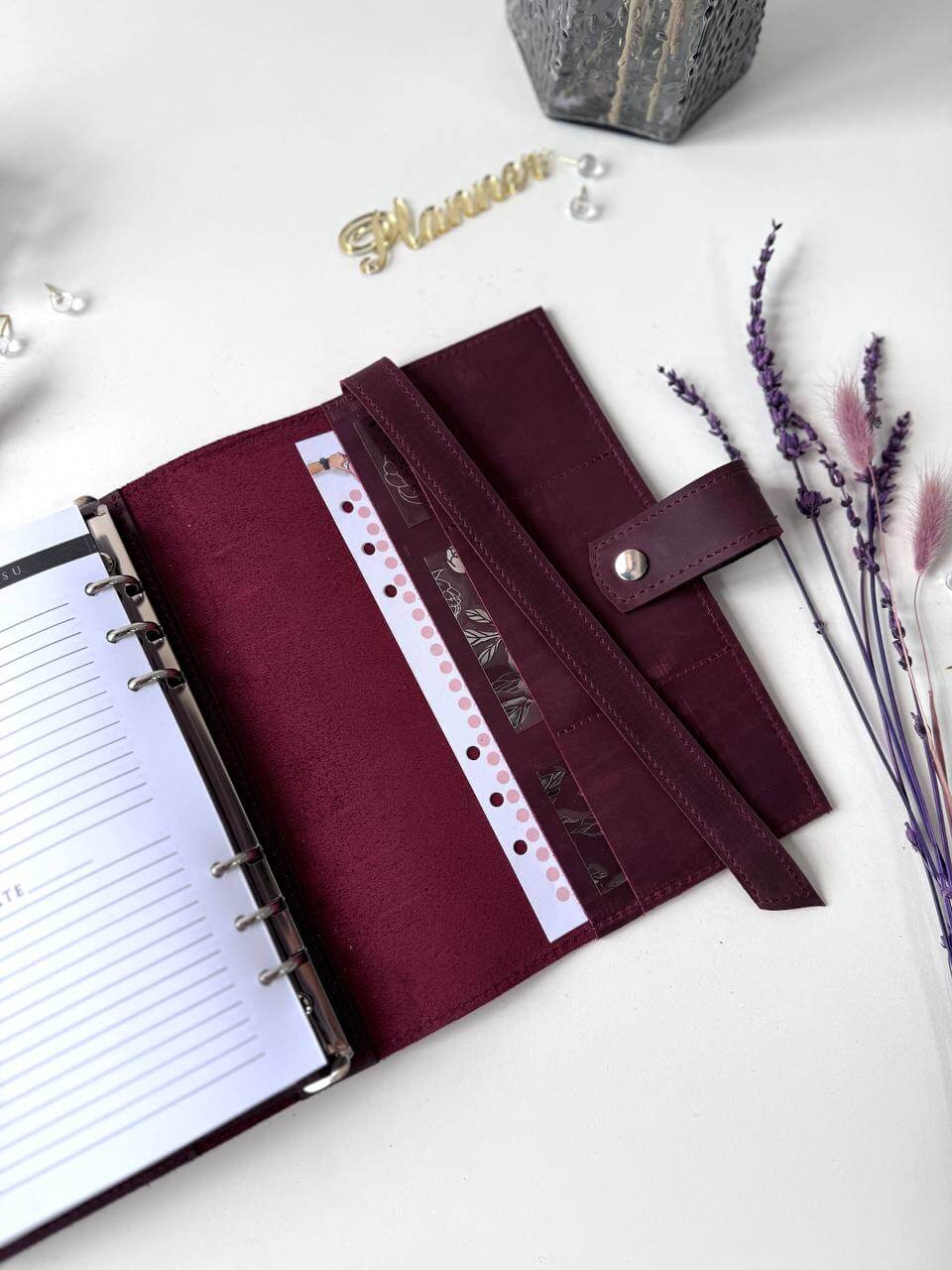 Leather Planner notebook cover A5, Leather Bullet Journal,Leather Sketchbook,Executive Leather Planner,Handmade Leather crazy horse.