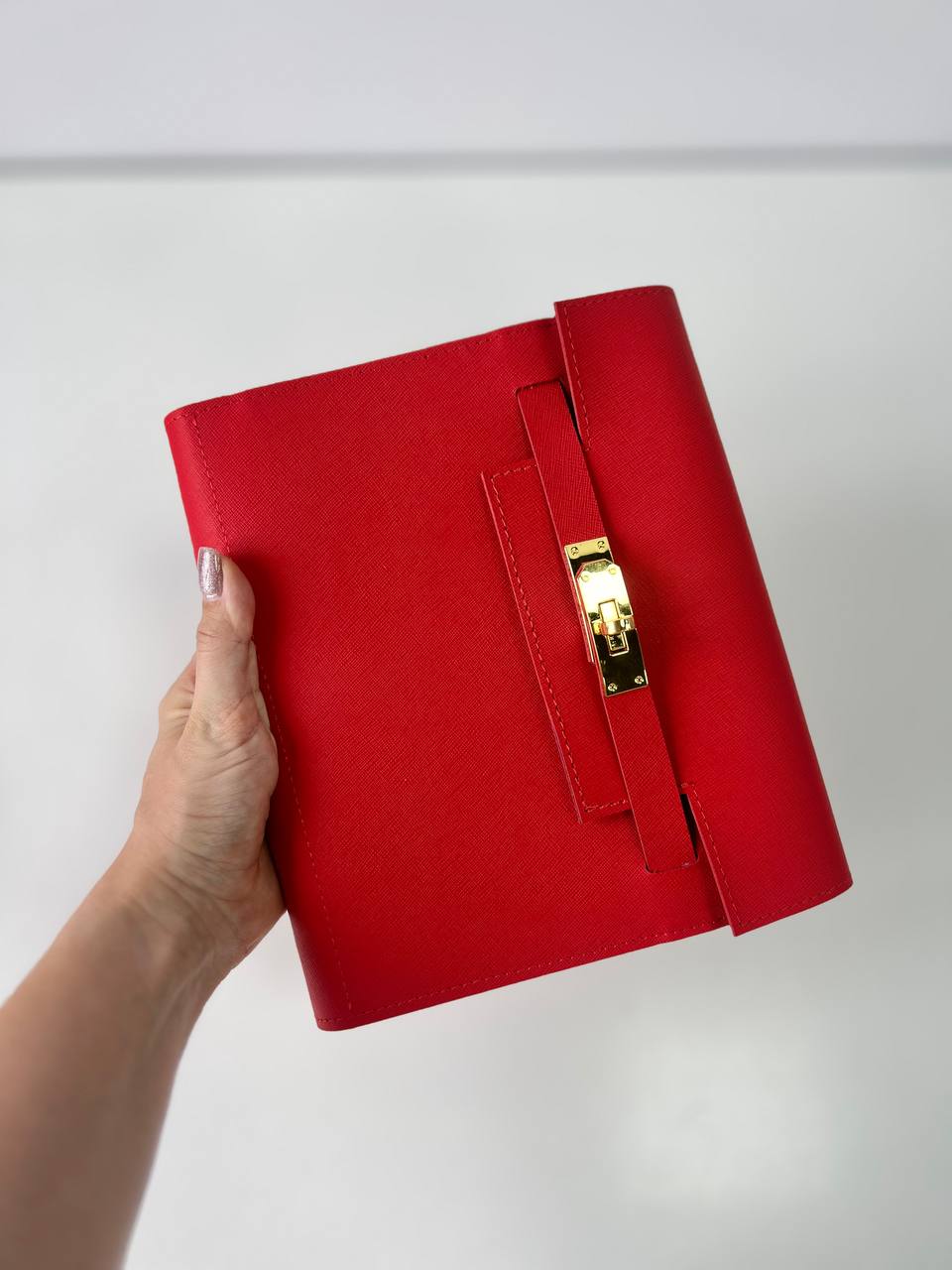 Cyprus, Limassol,  stationery items. Leather notebook cover A5.