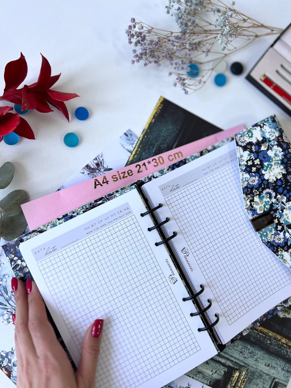 Flowers limited collection A5.