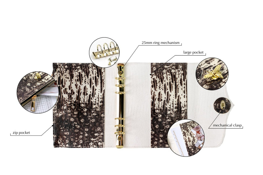 Rare natural Leather notebook cover A5.