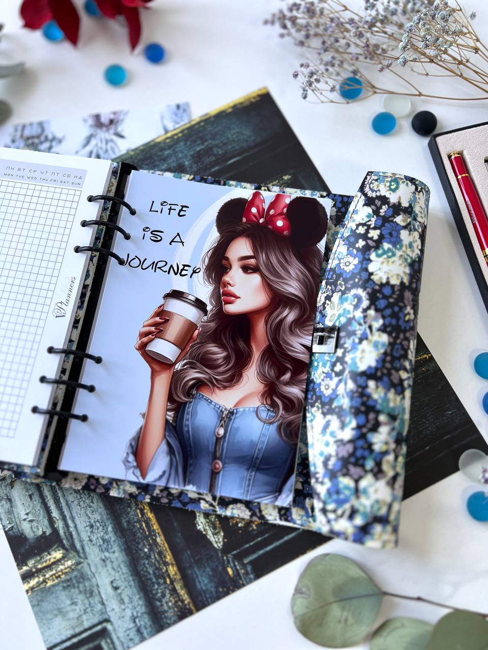 Flowers limited collection A5.