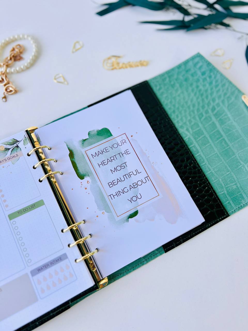 Perfect leather planner A5.